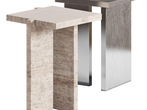 Yet Design Studio Dolmen Side Table Modelo 3D