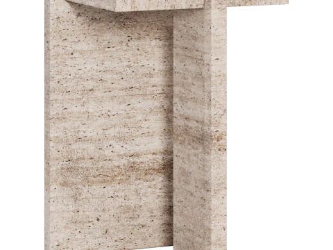 Yet Design Studio Dolmen Side Table 3D Model