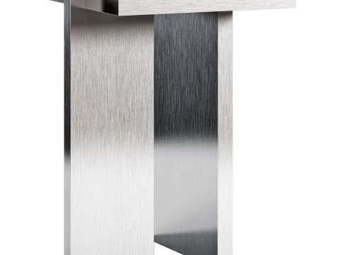 Yet Design Studio Dolmen Side Table 3D मॉडल