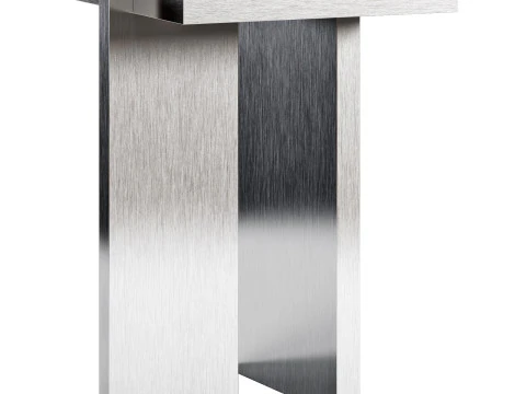 Yet Design Studio Dolmen Side Table 3D Model