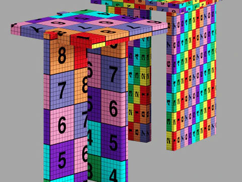 Yet Design Studio Dolmen Side Table 3D Model