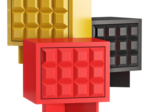 Yet Design Studio Karo Nightstand 3D Модель