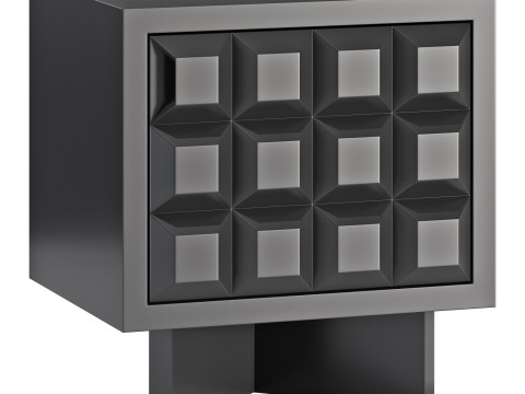 Yet Design Studio Karo Nightstand Modelo 3D