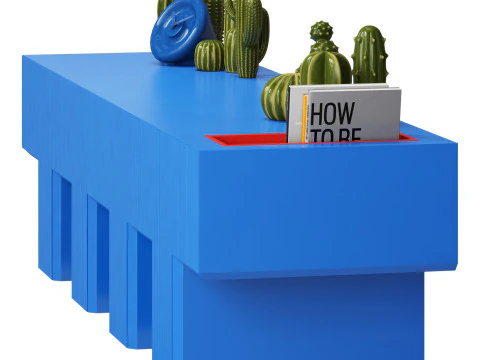 Yet Design Studio Lego Bench 3D Model