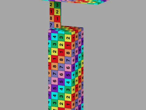 Mesa Lateral Mono Yet Design Studio Modelo 3D