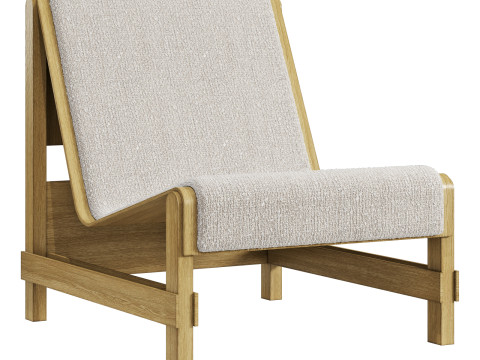 Yet Design Studio Ripple Armchair 3D Модель
