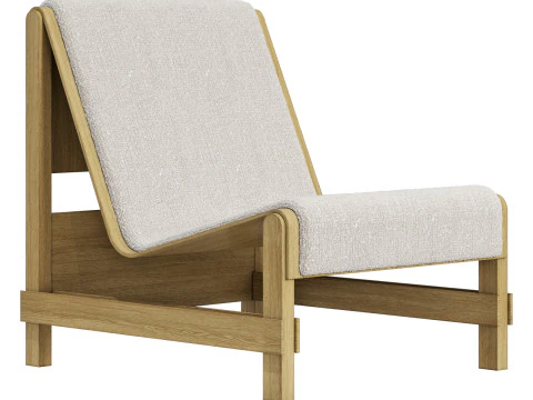 Yet Design Studio Ripple Armchair 3D Model