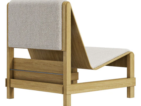 Yet Design Studio Ripple Armchair 3D Model