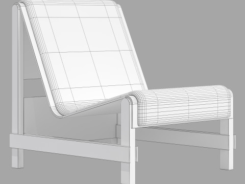 Yet Design Studio Ripple Armchair Modelo 3D