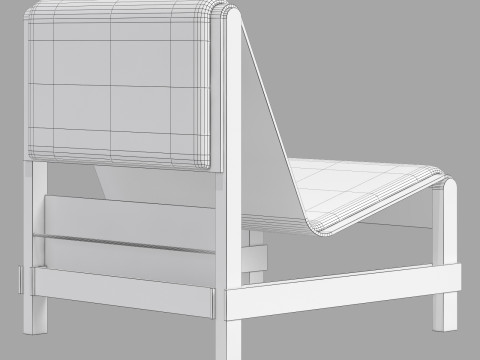 Yet Design Studio Ripple Armchair Modelo 3D