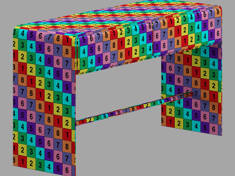 Yet Design Studio Tombul Desk 3Dモデル