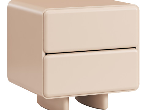 Yet Design Studio Tombul Nightstand Model 3D