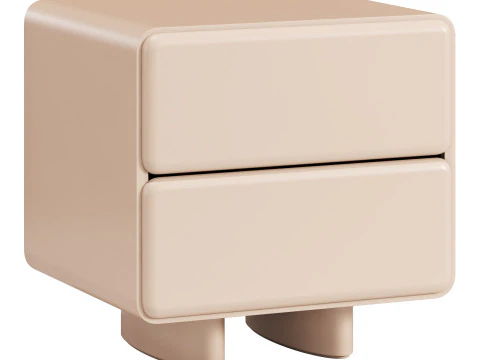 Yet Design Studio Tombul Nightstand 3D Model