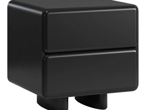 Yet Design Studio Tombul Nightstand 3D Model