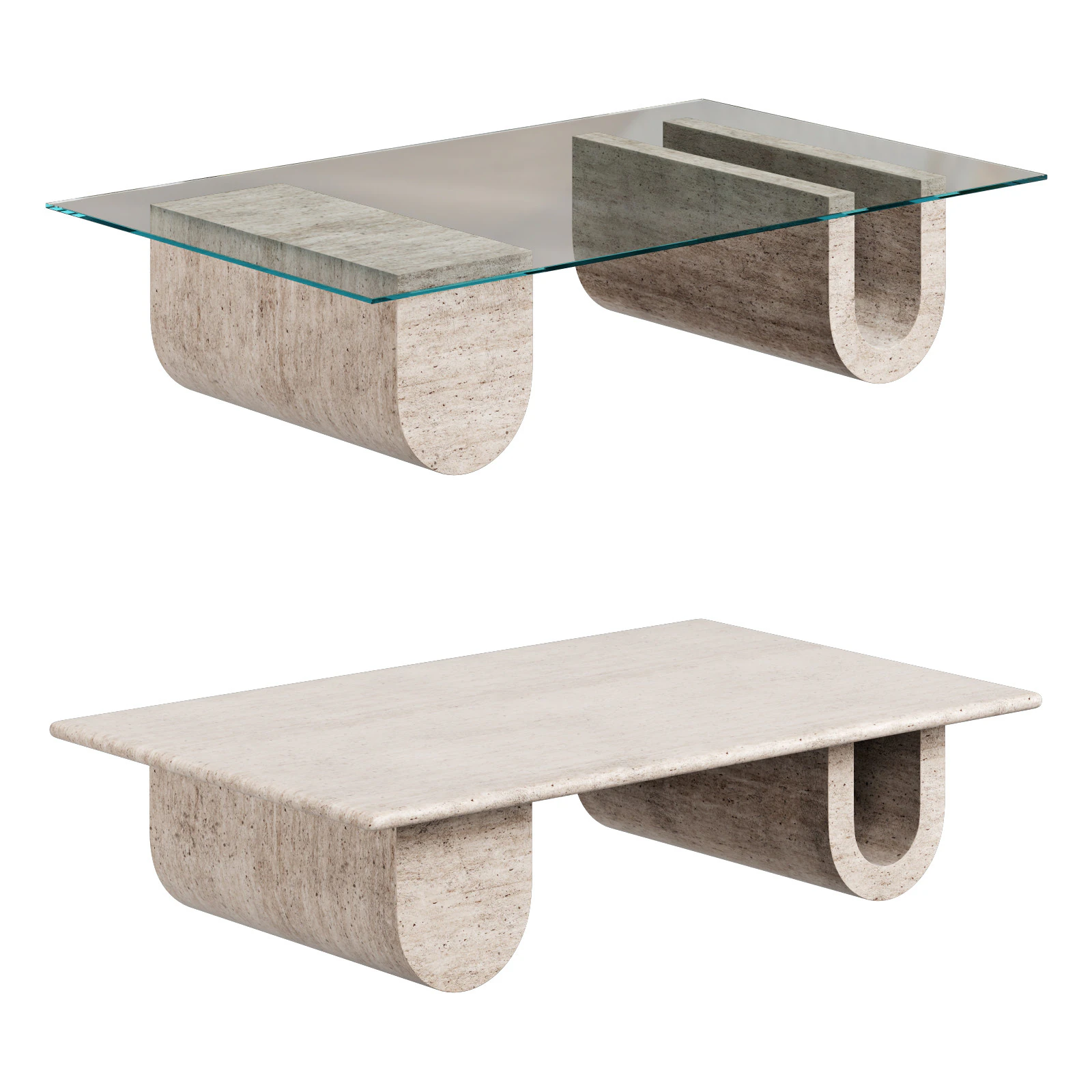 Yet Design Studio Tonoz Coffee Table 3D Model .c4d .max .obj .3ds .fbx .stl .blend 