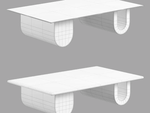 Yet Design Studio Tonoz Coffee Table 3D Model