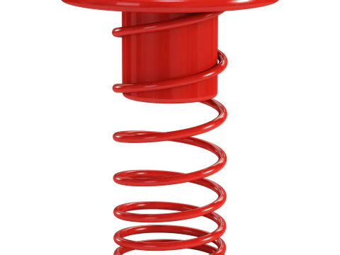 Yet Design Studio Twist Stool 3D Model