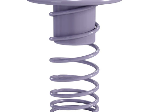 Yet Design Studio Twist Stool 3D Model