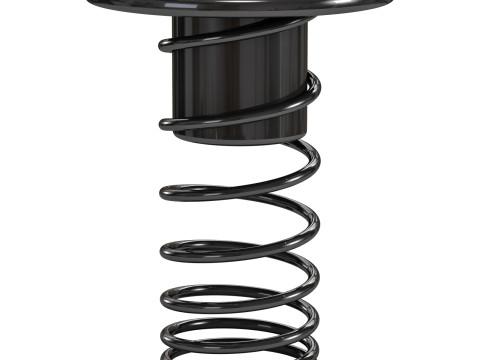 Yet Design Studio Twist Stool 3D Model