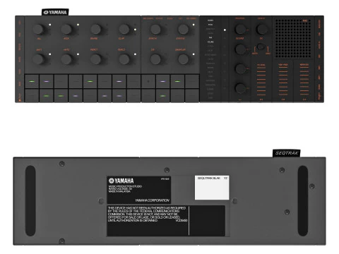 Yamaha seqtrak Modèle 3D
