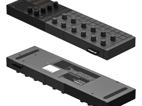 Yamaha seqtrak Modèle 3D