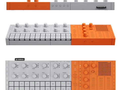 Yamaha seqtrak Modèle 3D