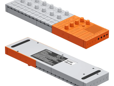 Yamaha seqtrak Modèle 3D