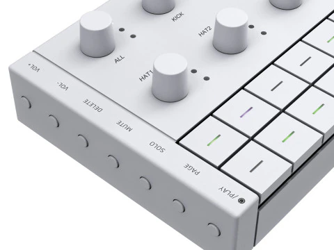 Yamaha seqtrak Modèle 3D