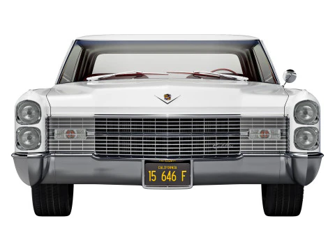 Cadillac coupe de ville 1966 3D Model
