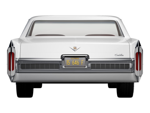 Cadillac coupe de ville 1966 Modelo 3D