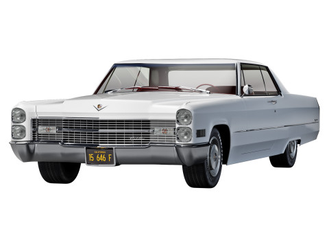 Cadillac coupe de ville 1966 Modelo 3D