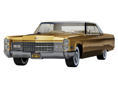 Cadillac coupe de ville convertible 1966 Modelo 3D