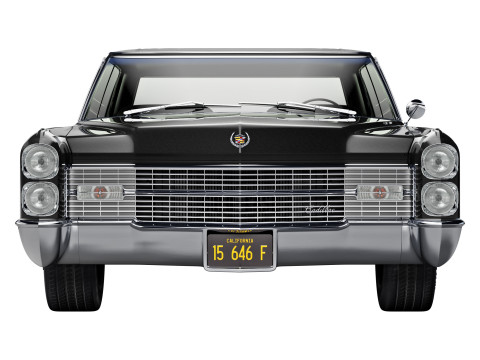 Cadillac fleetwood 1966 3Dモデル