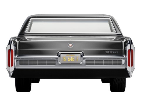 Cadillac fleetwood 1966 3Dモデル