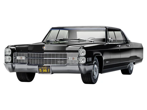 Cadillac fleetwood 1966 3D Model