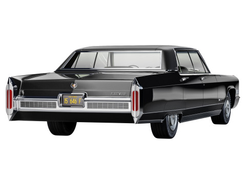 Cadillac fleetwood 1966 3Dモデル