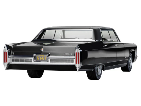 Cadillac fleetwood 1966 3D Model