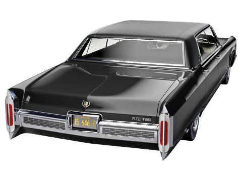 Cadillac fleetwood 1966 3D Model