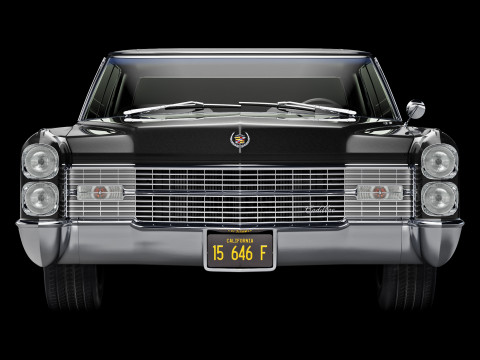 Cadillac fleetwood 1966 3Dモデル