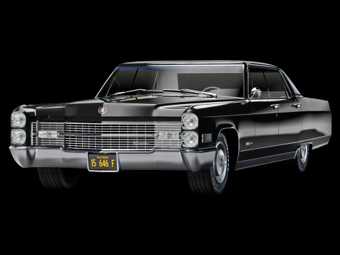 Cadillac fleetwood 1966 3D Model