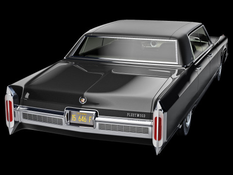 Cadillac fleetwood 1966 3Dモデル