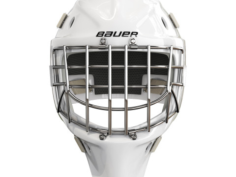 Bauer Profile 960 Goalie Mask Modelo 3D