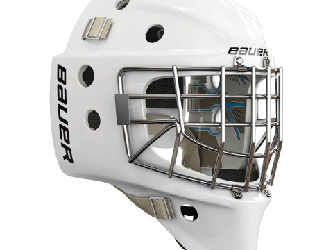 Bauer Profile 960 Goalie Mask 3D Model