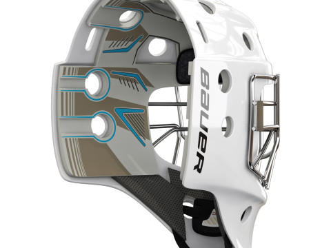 Bauer Profile 960 Goalie Mask Modelo 3D