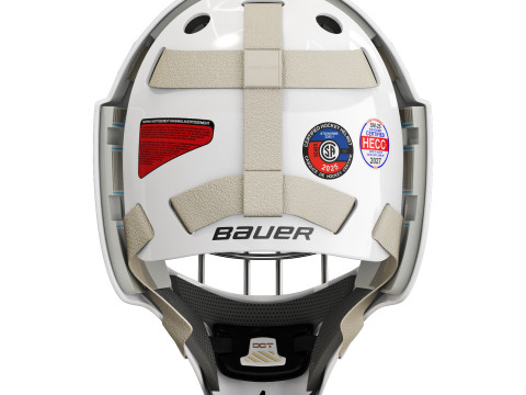 Bauer Profile 960 Goalie Mask Modelo 3D