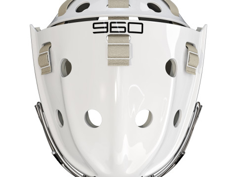 Bauer Profile 960 Goalie Mask Modelo 3D