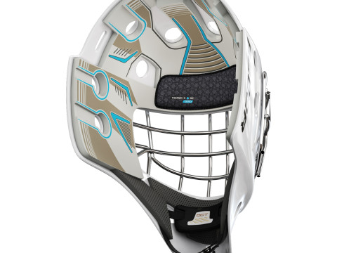 Bauer Profile 960 Goalie Mask Modelo 3D