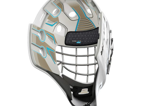 Bauer Profile 960 Goalie Mask 3D Model