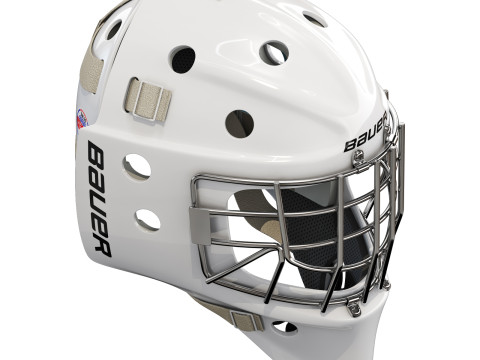 Bauer Profile 960 Goalie Mask Modelo 3D