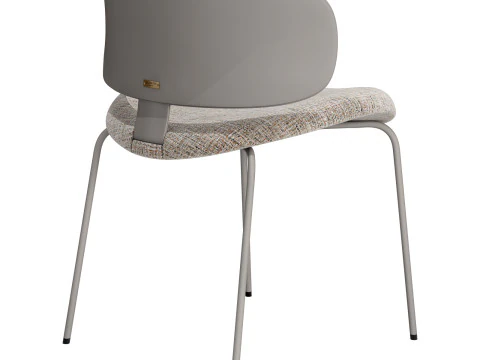 Black tie natalia chair 3D Model